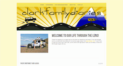 Desktop Screenshot of clarkfamilydiaries.com